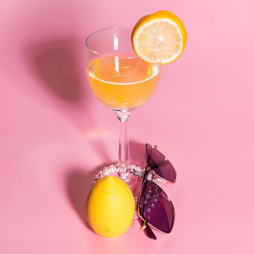 Lemon vibrator lifestyle photography